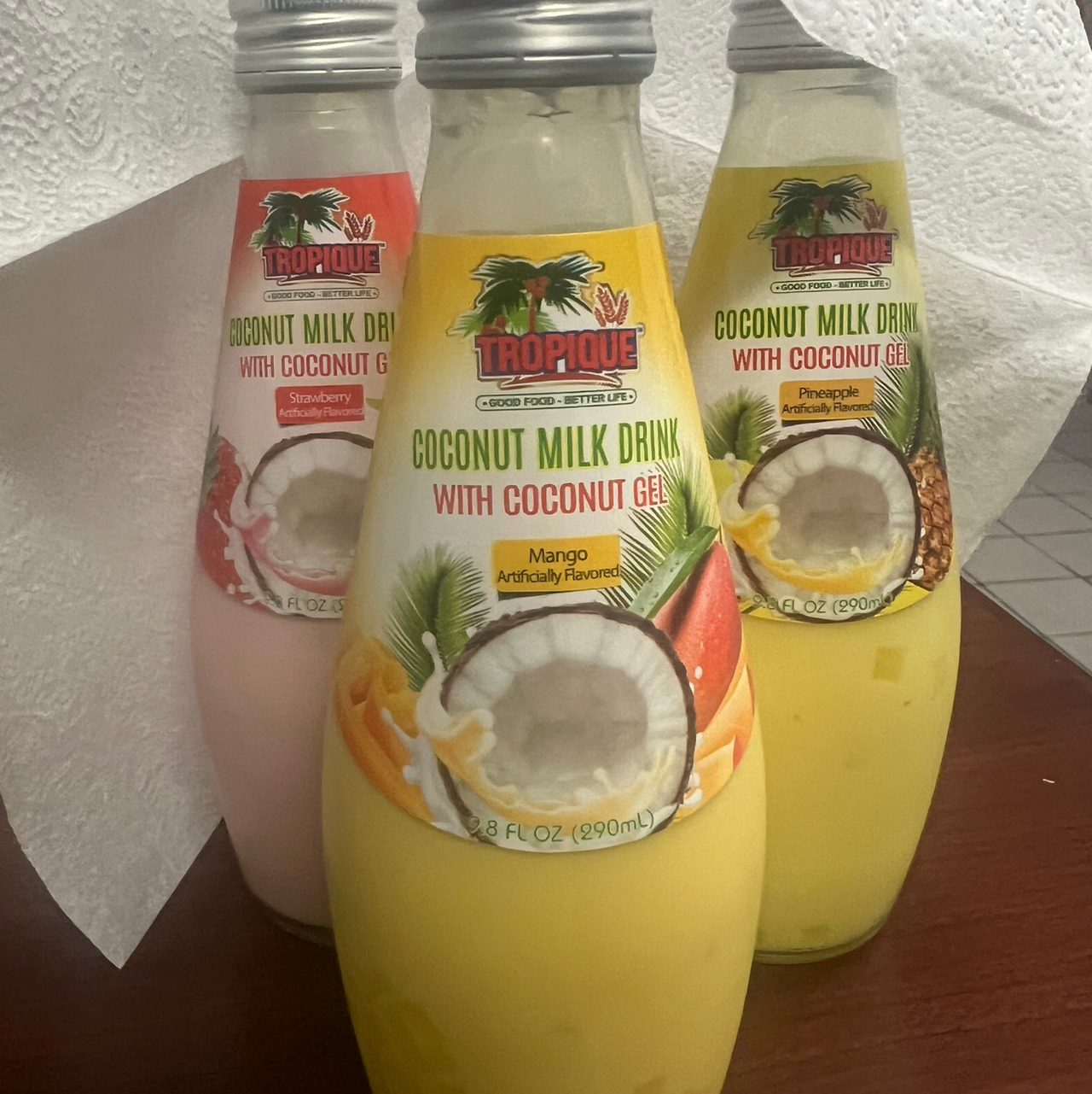 Coconut Mango Milkshake.