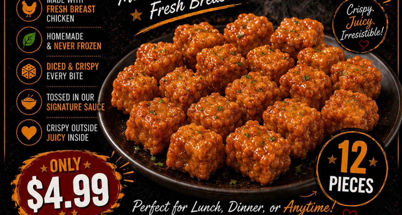 Popcorn Chicken.
