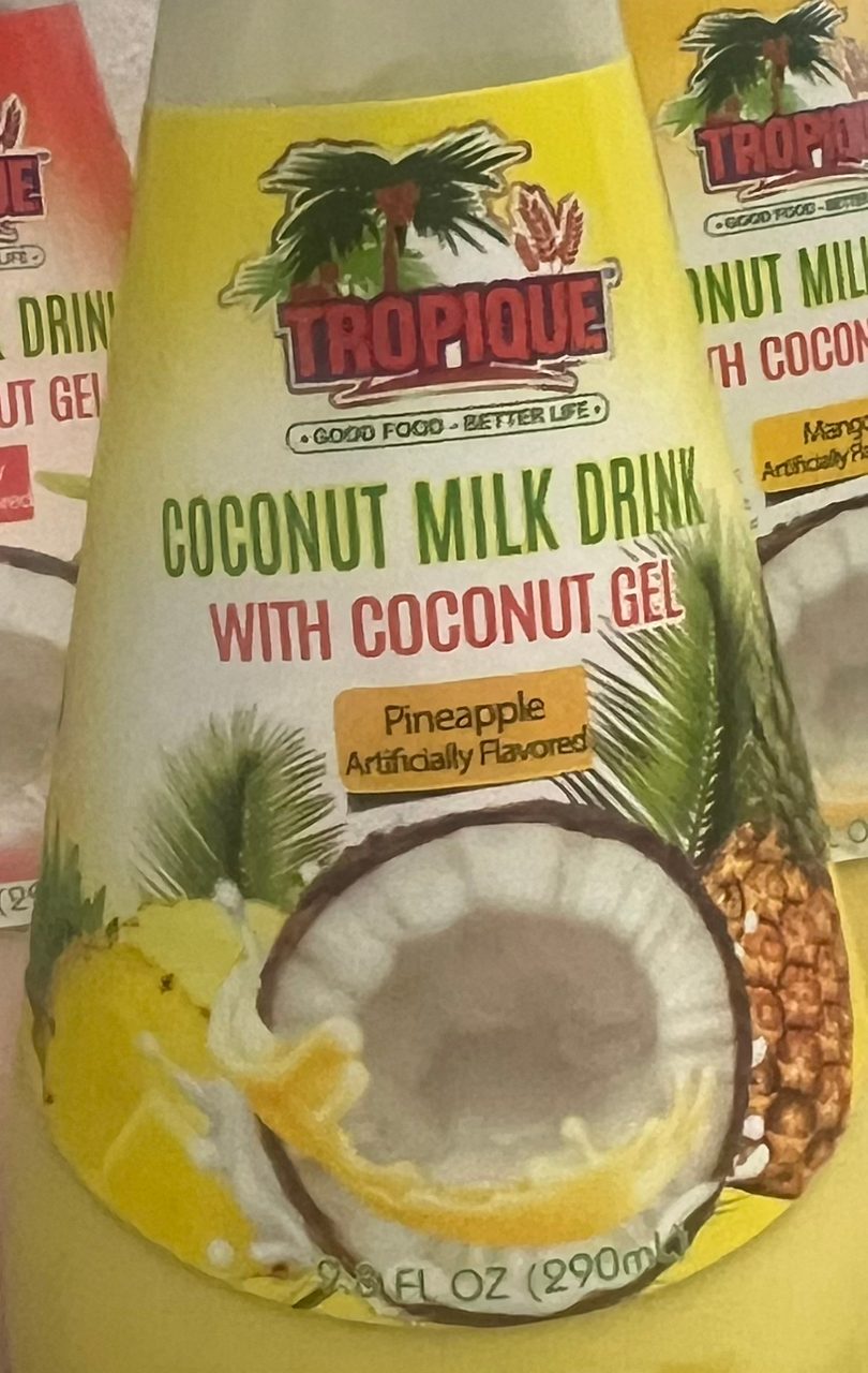 Pineapple, Coconut Drink.