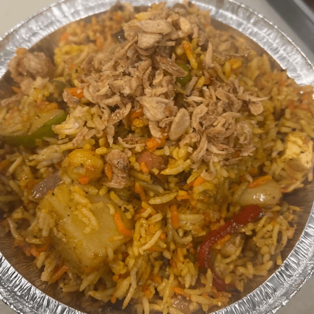 Veg Biryani.