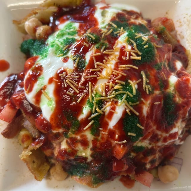 Samosa Chaat.