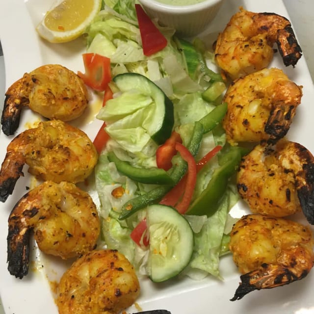 Tandoori Shrimp.
