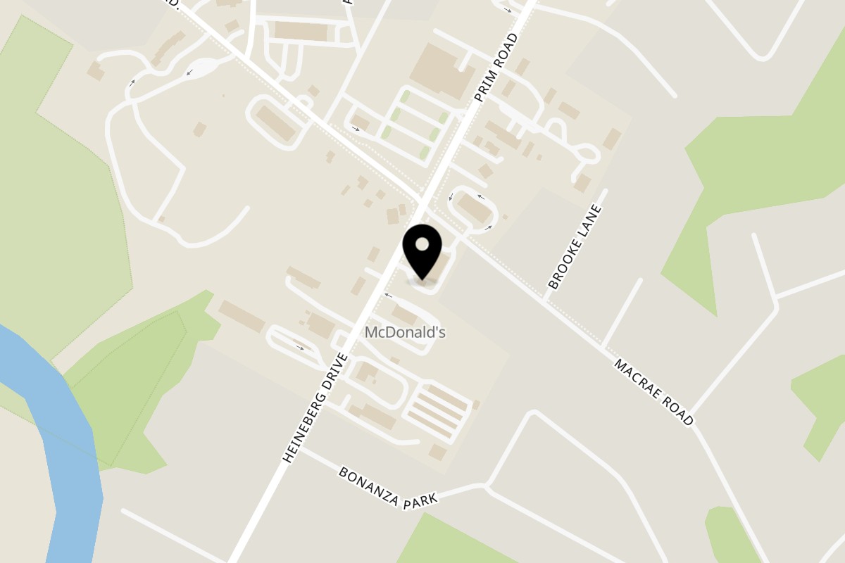 Map showing the location of Makalu Himalayan Sherpa Restaurant on 49 Heineberg Dr in Colchester
